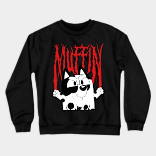 Muffin Bluey Metal Crewneck Sweatshirt